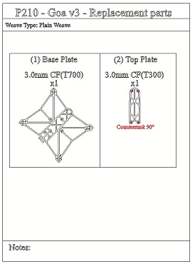 Goa v3 - Replacement Parts
